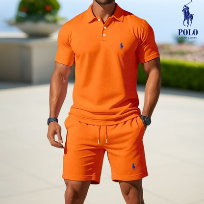 Premium Sommer-Set – Polo & Shorts