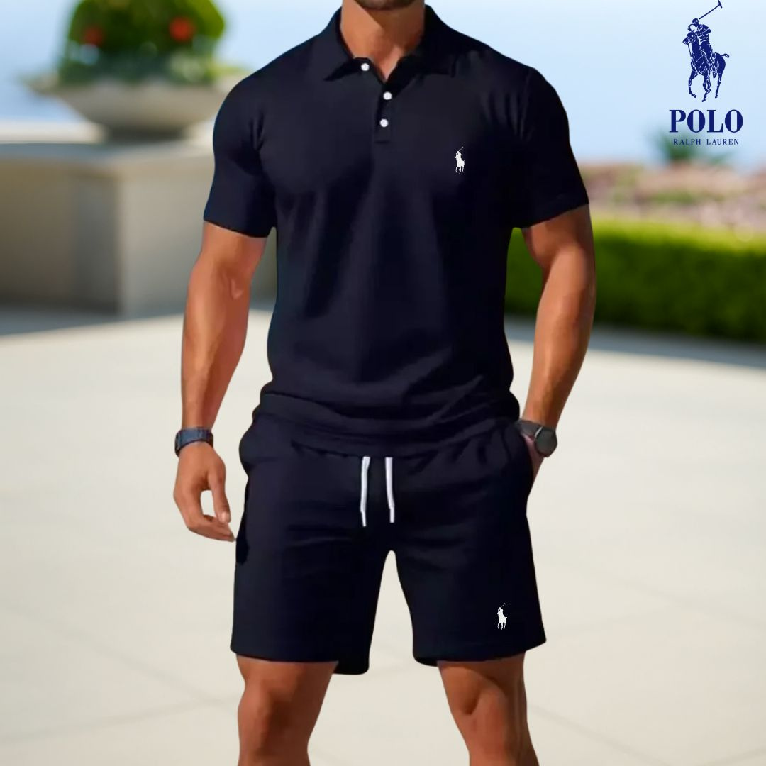 Premium Sommer-Set – Polo & Shorts