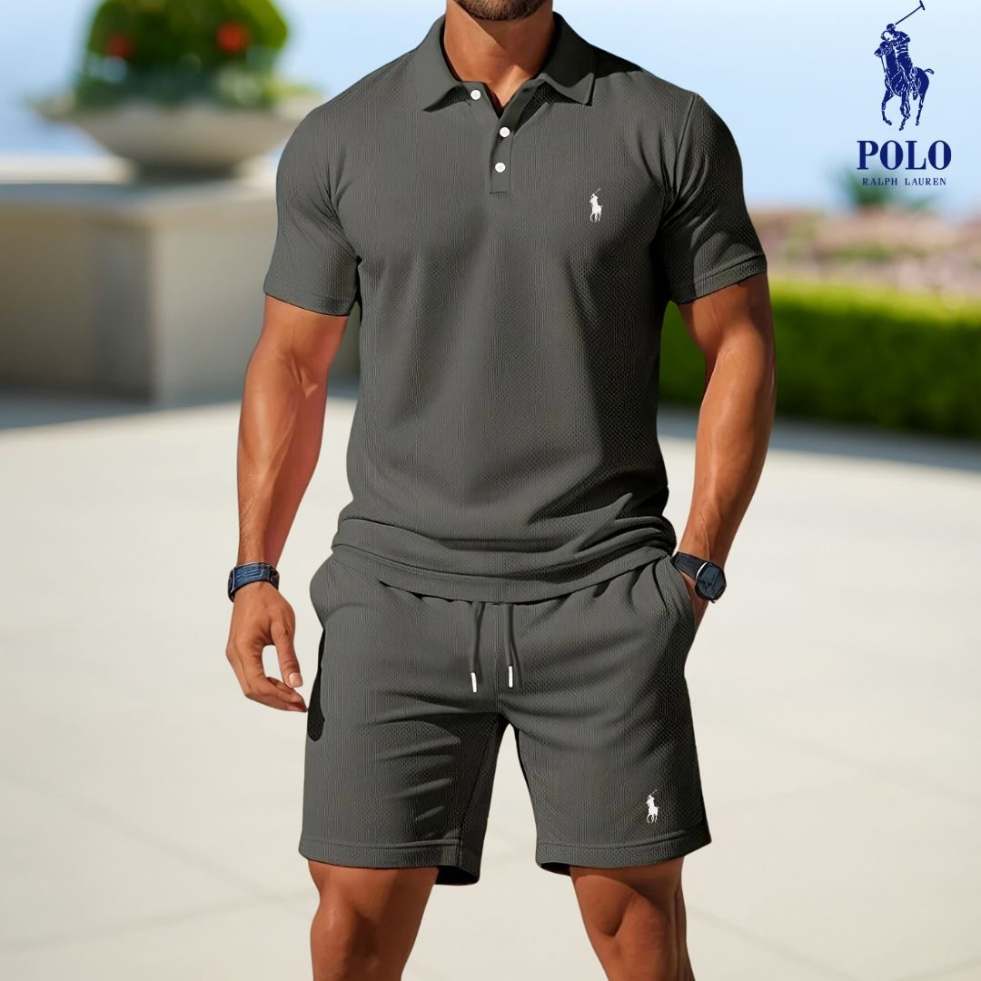 Premium Sommer-Set – Polo & Shorts