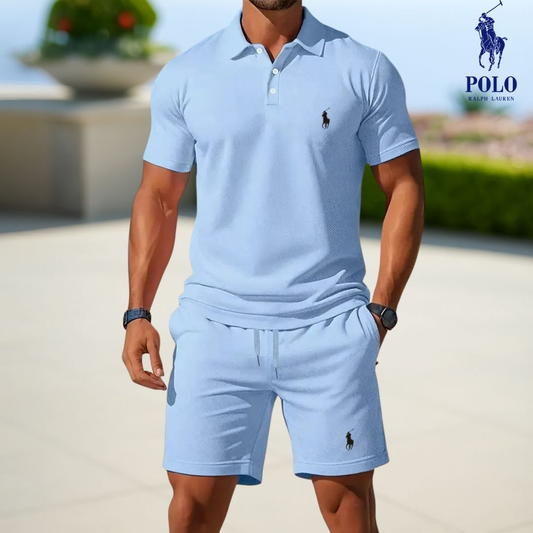 Premium Sommer-Set – Polo & Shorts