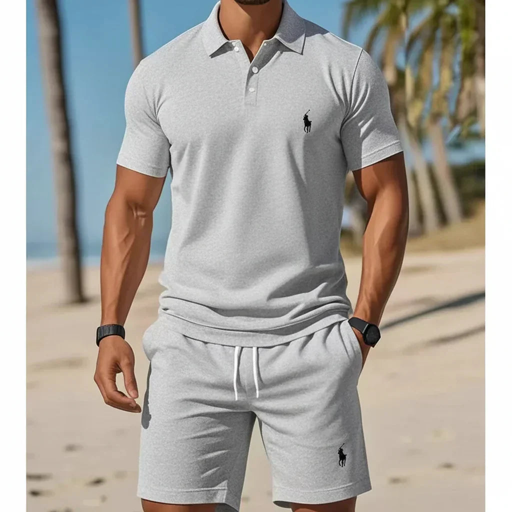 Premium Sommer-Set – Polo & Shorts