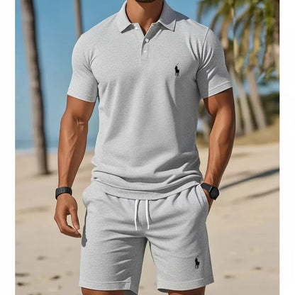 Premium Sommer-Set – Polo & Shorts