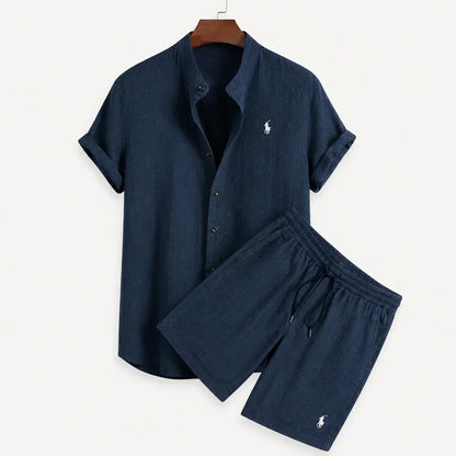 Premium Herren-Leinen-Set