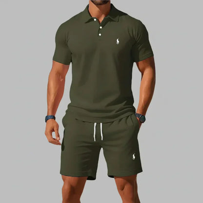 Premium Sommer-Set – Polo & Shorts